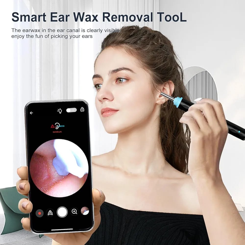 Ear Cleaner Camera HD – Smart Ear Wax Removal Tool with Live View & Safe Cleaning