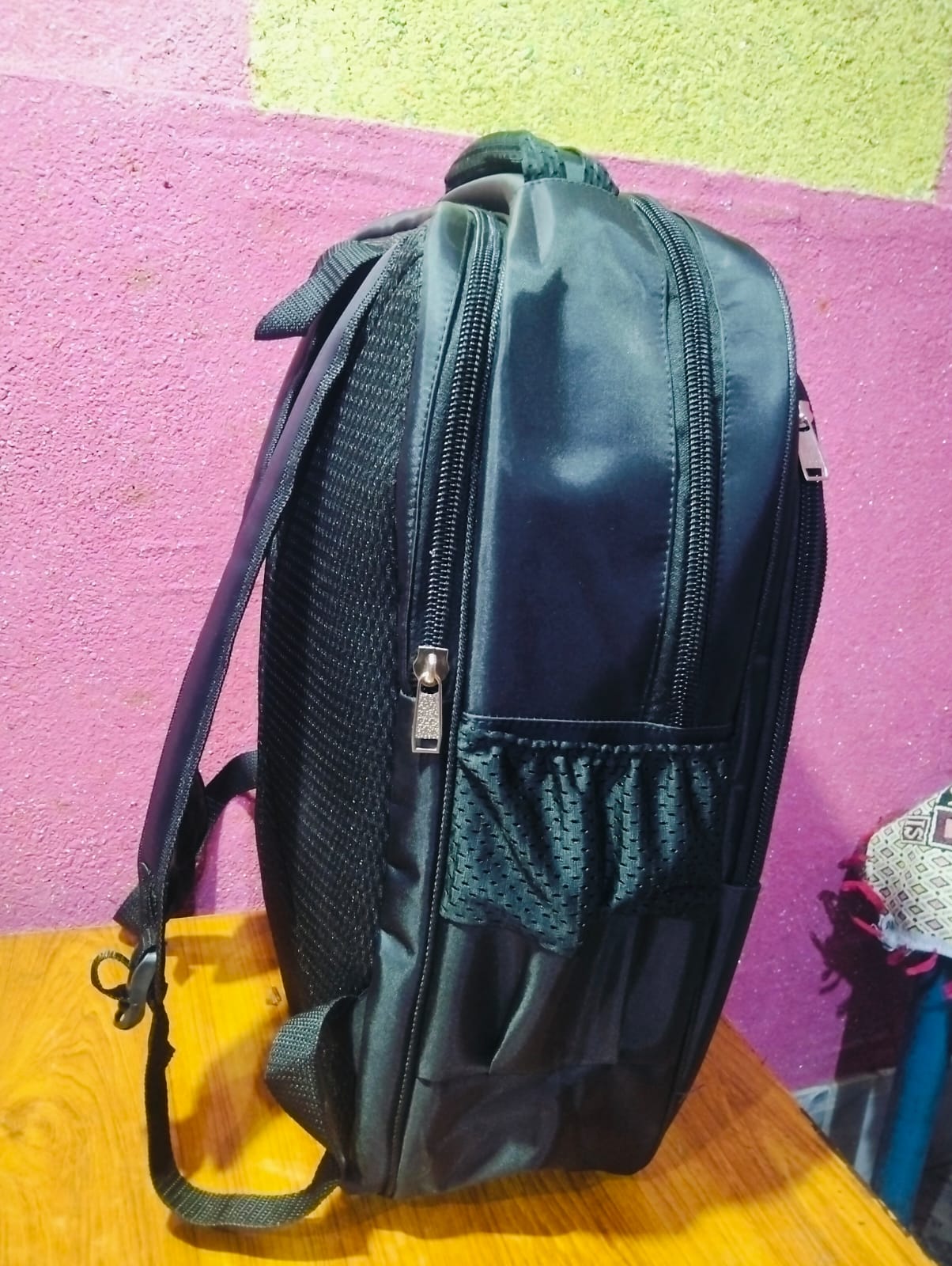 High Quality Black & Red School Bag | Stylish & Durable Backpack for Girls and Boys