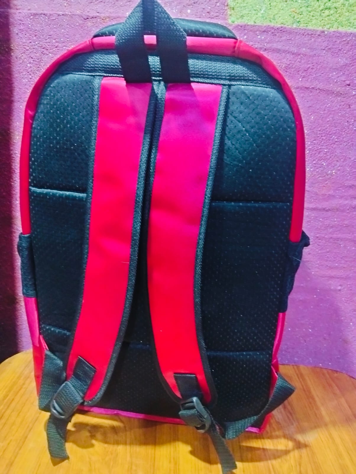 High Quality Black & Red School Bag | Stylish & Durable Backpack for Girls and Boys
